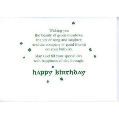 Irish Birthday Blessings For A Friend - Kay Kimmie