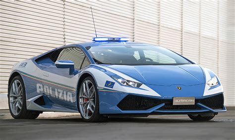 Lamborghini Police Car: New Huracán Polizia Delivered