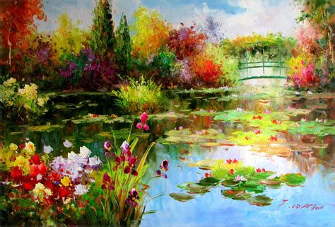 Claude Monet Garden Paintings | Fasci Garden