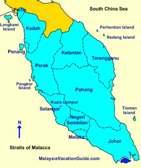 Malaysia Map