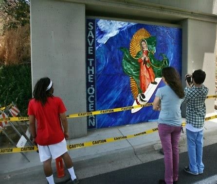 Cowabunga, Mother Mary: Encinitas 'Surfing Madonna' Removed