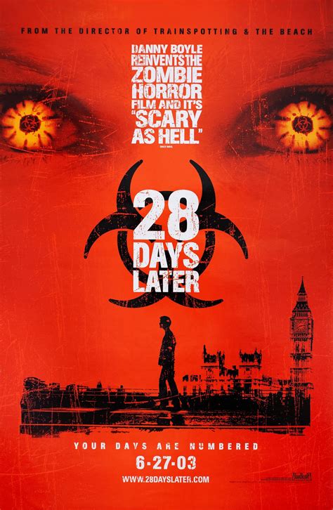 28 Days Later... Original 2002 U.S. Mini Movie Poster - Posteritati Movie Poster Gallery