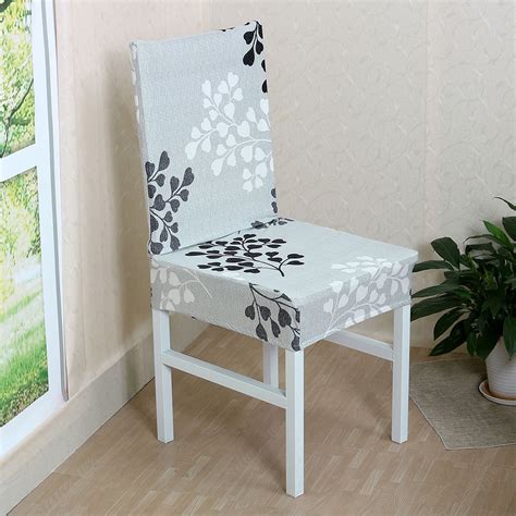 Piccocasa 4 Piece Polyester Stretch Dining Chair Covers Easily Washable, #2 - Walmart.com ...