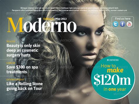 Moderno iPad Magazine by CRSDesign | GraphicRiver