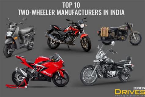 Top 10 two-wheeler manufacturers in India: 44 units of bikes and scooters sold every minute ...