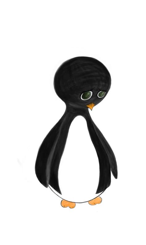 Sad Penguin by LeoTrunx on DeviantArt