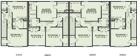 3 Unit Apartment Building Floor Plans - Home Design Ideas