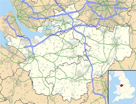 Crewe Map - United Kingdom