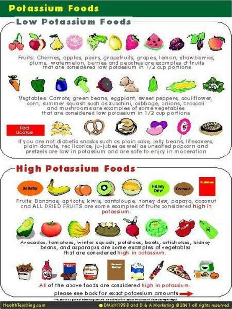 Potassium | Potassium foods, Dialysis diet, High potassium foods