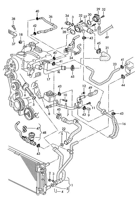 Engine Part Diagram For An Audi 2010 A4 2000 Audi A4 Engine