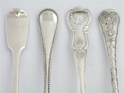 Flatware Patterns » Antique Silver Spoons