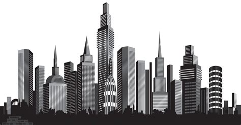 Cityscape Skyline Clip art - city png download - 8000*4153 - Free Transparent Cityscape png ...