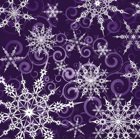 Purple snowflakes background — Stock Vector © helenka #2778312