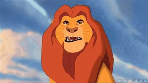 Lion King Simba GIF - LionKing Simba Trip - Discover & Share GIFs | Disney funny, Disney memes ...