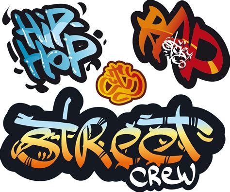 Wallstickers folies : Graffiti Set Wall Stickers