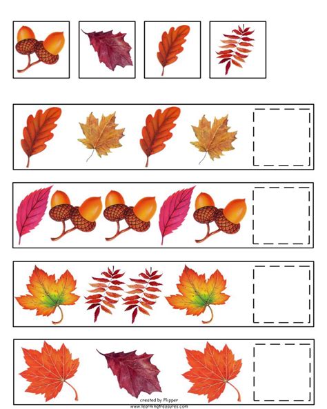 Fall Printable Worksheets