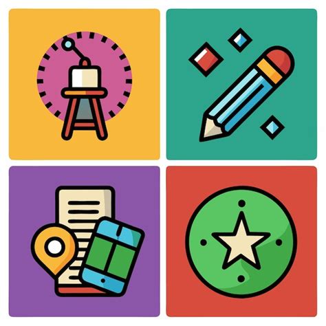 Colorful App Icons | Premium AI-generated vector