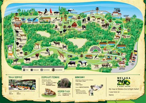 Weikey's Design Collection: The Zoo Map Design