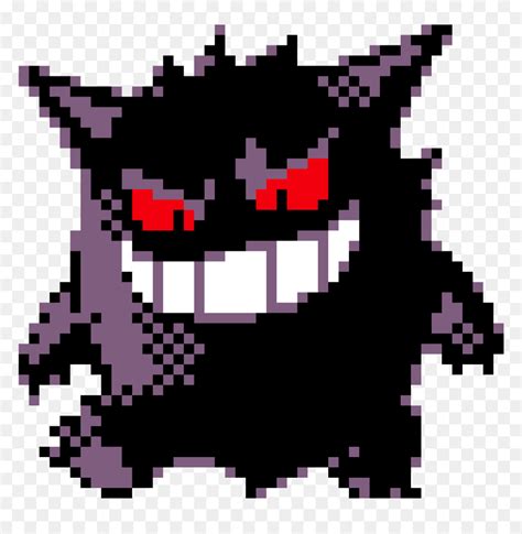 Pokemon Crystal Gengar Sprite, HD Png Download - vhv