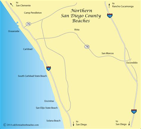 Encinitas Beaches Directions