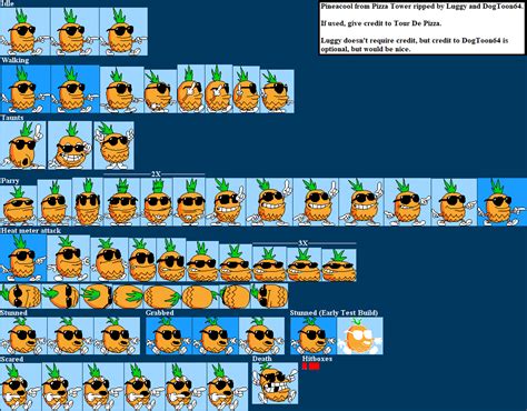 PC / Computer - Pizza Tower (Demo) - Pineacool - The Spriters Resource