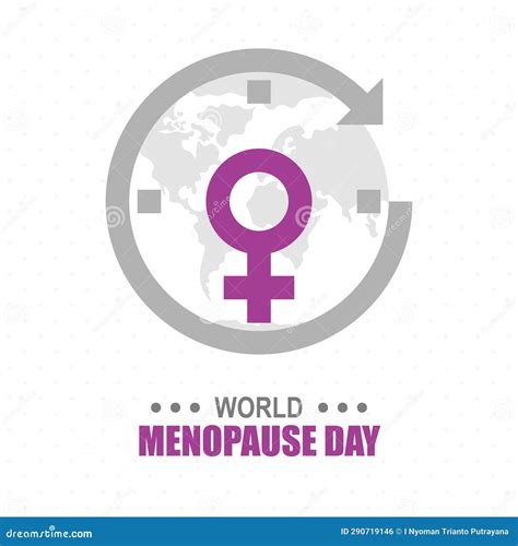 World Menopause Day Background Stock Illustration - Illustration of medicine, care: 290719146