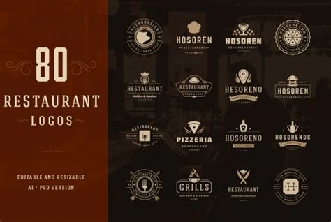 22+ Best Restaurant Logo Design Template Download - Graphic Cloud