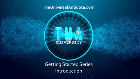 Introduction: The Universal Antidote Beginner Training Video Series