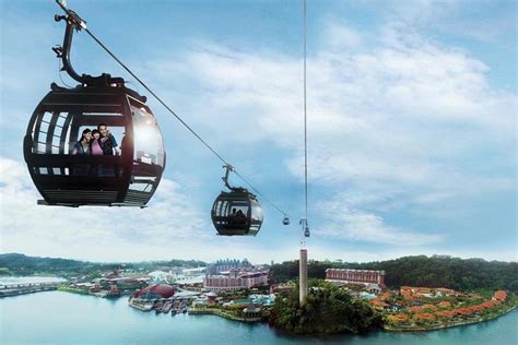 2023 Singapore Sentosa Island Tour with Cable Car Ride and Wings of Time Night Show