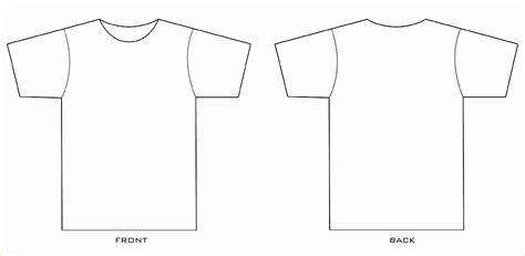 Free Printable T Shirt Design Template - Printable Templates