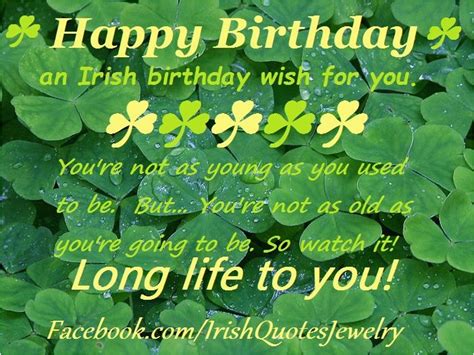 Irish Happy Birthday Quotes – BirthdayBuzz