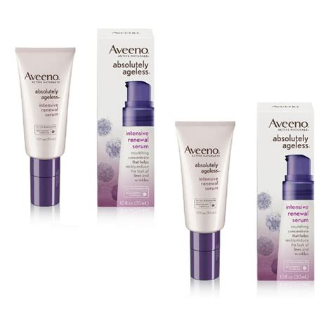 Aveeno Absolutely Ageless Intensive Anti-Aging Renewal Serum, 1 fl. Oz - 2 Pack - Walmart.com ...