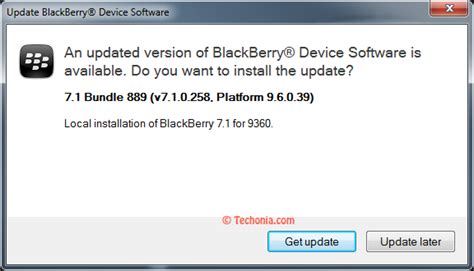 How to Upgrade BlackBerry OS 7.0 to OS 7.1 – Techonia