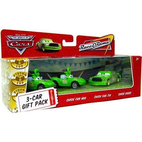 Disney Cars Multi-Packs Chick Hicks 3-Car Gift Pack Diecast Car Set - Walmart.com - Walmart.com