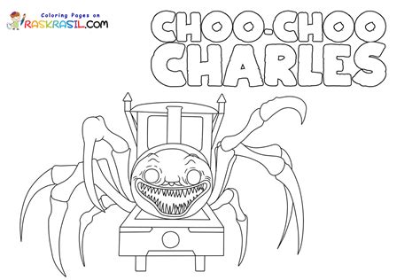 Choo Choo Charles Coloring Pages