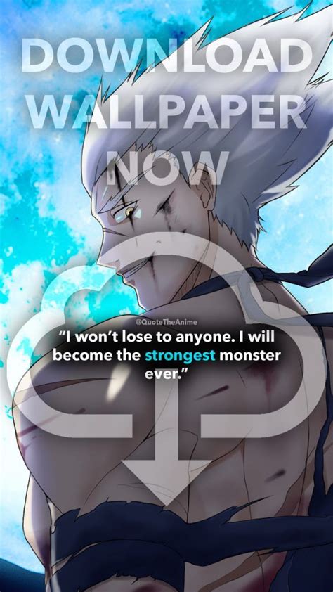 7+ Powerful Garou Quotes - One Punch Man (HQ Images) - QTA | One punch man, Comic book template ...