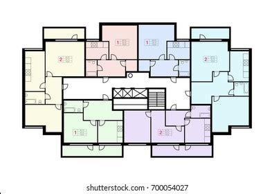 112,572 Apartment Building Floor Plan Images, Stock Photos, 3D objects, & Vectors | Shutterstock