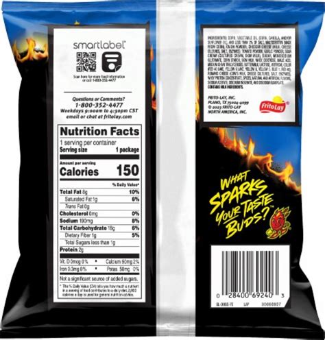 Doritos® Flamin' Hot® Cool Ranch® Tortilla Chips, 1 oz - Harris Teeter