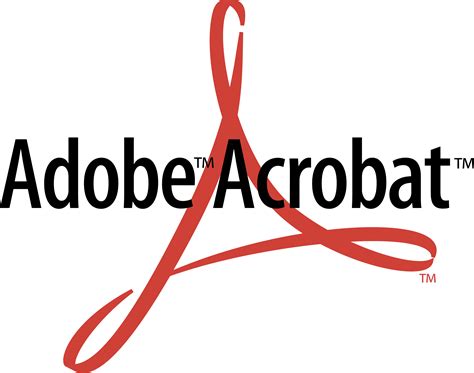 Adobe Acrobat Logo PNG Transparent & SVG Vector - Freebie Supply