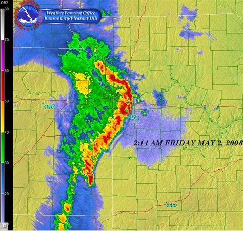 Bow Echo / Bow echo in a convective line - CHILL