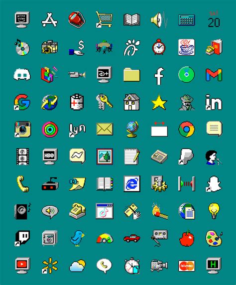 Windows 95 App Icons iOS 14 - Windows 95 Aesthetic Icons & Wallpapers