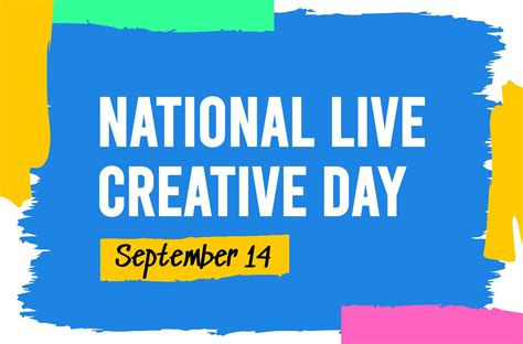 National Live Creative Day Banner in Illustrator, SVG, EPS, JPG, PSD, PNG - Download | Template.net