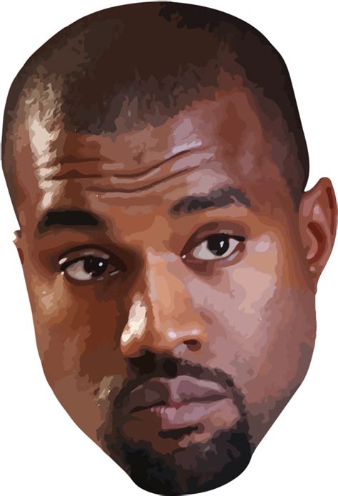 Download Kanye West Vector Portrait | Wallpapers.com