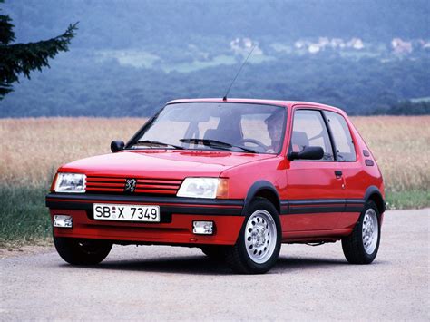 PEUGEOT 205 GTI Specs & Photos - 1984, 1985, 1986, 1987, 1988, 1989, 1990, 1991, 1992, 1993 ...