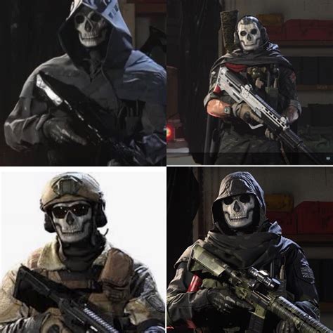 Four horsemen of ghost skins that should be added to CoD Mobile. Read comments for names of ...