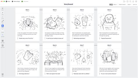 Motion Design Storyboard - Template & Example - Milanote