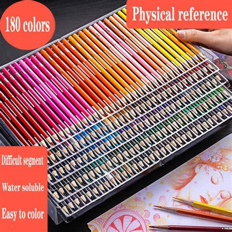 180 Colors Watercolour Pencils Set for Drawing Art Colored Pencils for Sketching, Shading & Coloring