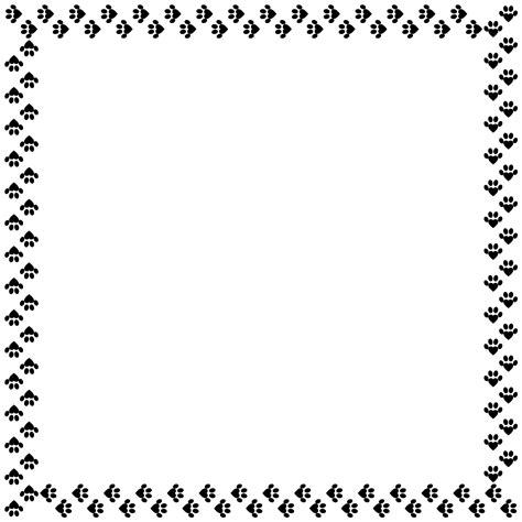 Download #00FF00 Heart Paw Prints Frame 2 SVG | FreePNGImg