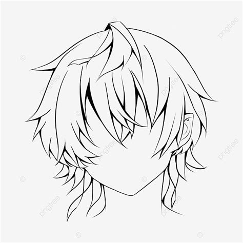 How To Draw An Anime Boy Hair