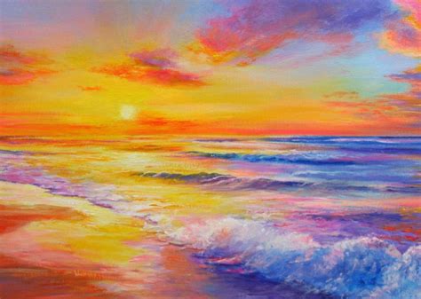 √ Acrylic Sunrise Painting For Beginners - Popular Century